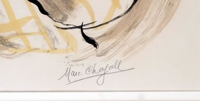 null CHAGALL, Marc (1887-1985) 

"Le Cirque a Clown Jaune" (1967)

Lithographie originale...