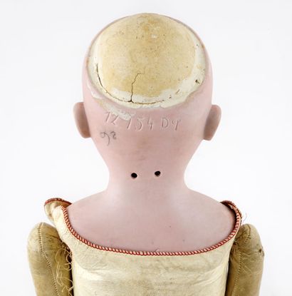 null German brand KESTNER doll, size 12, porcelain head, forearms and hands, body...