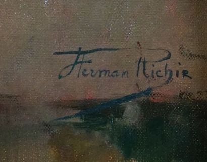 null RICHIR, Herman Jean Joseph (1866-1942)

Portrait d'une élégante

Huile sur panneau

Signée...