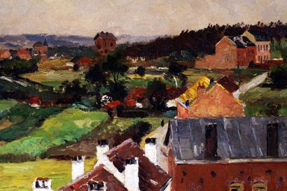 null GILSOUL, Victor Olivier (1867-1939)

Sans titre - Village

Huile sur toile

Signée...