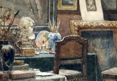 null TAELEMANS, Jean-François (1851-1931)

Atelier de l'artiste

Aquarelle

Signée...