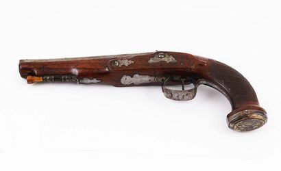 null Flintlock pistol converted to percussion.

Flintlock converted to percussion...