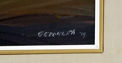 null GEROMETTA, Giovanni (1934-)

"Matin d'automne"

Huile sur toile

Signée et datée...