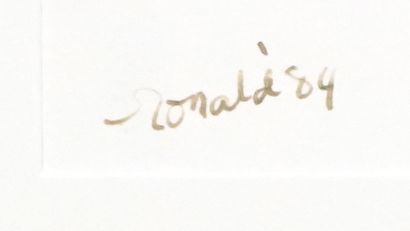 null RONALD, William (1926-1998)

Nu

Encre sur papier

Signée en bas à gauche: Ronald...
