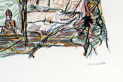 null RIOPELLE, Jean-Paul (1923-2002)

"Cornouailles" (1976)

Lithographie sur papier...