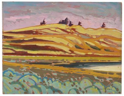 null GENN, Robert (1936-2014)

"Hillside, Quilchena"

Oil on cardboard

Signed on...