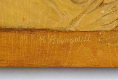 null BOURGAULT, Médard (1897-1967)

Sans titre 

Bas-relief en bois sculpté 

Signé...