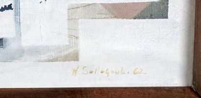null SOLLOGOUB, Nicolas (1925-2014)

Sans titre

Huile sur toile

Signée et datée...
