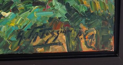 null TATOSSIAN, Armand (1951-2012)

"Forêt en automne, Québec"

Oil on canvas: A....
