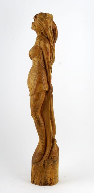 null BOURGAULT, Jean-Julien (1910-1996)

Untitled - Woman

Sculpted wood

Signed...