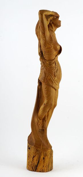 null BOURGAULT, Jean-Julien (1910-1996)

Untitled - Woman

Sculpted wood

Signed...