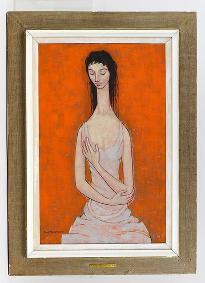 null MACDONALD, Grant Kenneth (1909-1987)

"Woman in white"

Oil on cardboard

Signed...