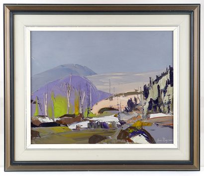 null GAGNON, René (1928-2022)

Sans titre - Paysage

Huile sur isorel

Signée en...