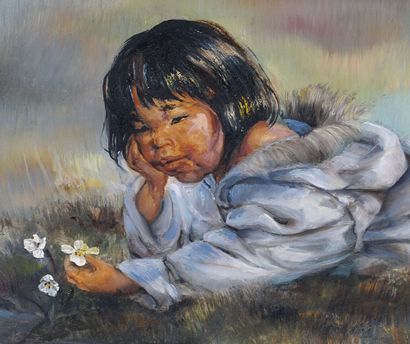 null CLAIRE, Marie (1939-2002)

"Les petites fleurs du Nord"

Huile sur isorel

Signée...