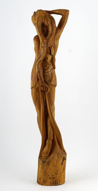 null BOURGAULT, Jean-Julien (1910-1996)

Sans titre - Femme

Bois sculpté

Signé...