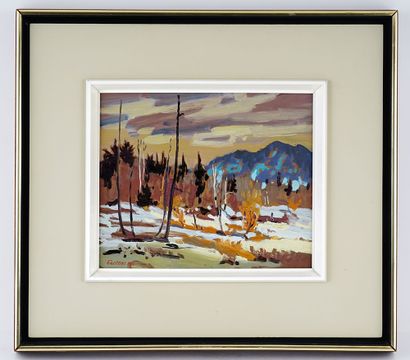 null FECTEAU, Marcel (1927-) 

"Charlevoix"

Huile sur isorel

Signée et datée en...