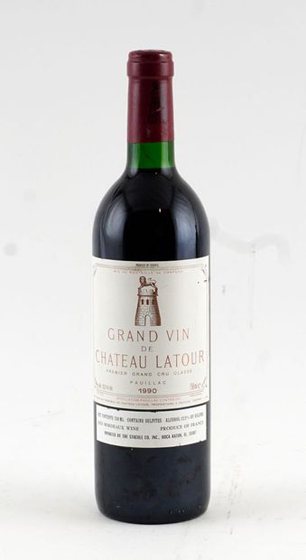  Château Latour 1990 
Pauillac Appellation Contrôlée 
Niveau A-B 
1 bouteille
