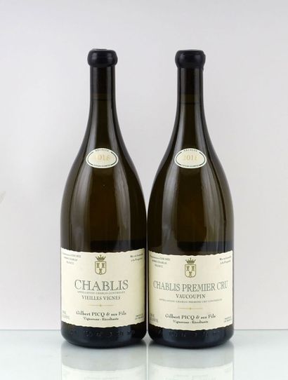  Chablis Vieillles Vignes 2018 
Chablis Appellation Contrôlée 
Domaine Gilbert Picq...