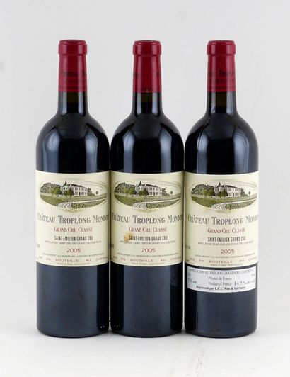 null Château Troplong Mondot 2005 - 3 bouteilles