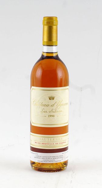 null Château d'Yquem 1990
Sauternes Appellation Contrôlée
Niveau A-B
1 bouteille