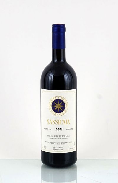 null Sassicaia 1998 - 1 bouteille