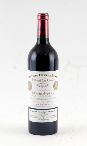 null Château Cheval Blanc 2002
Saint-Émilion 1er Grand Cru Classé Appellation Contrôlée
Niveau...