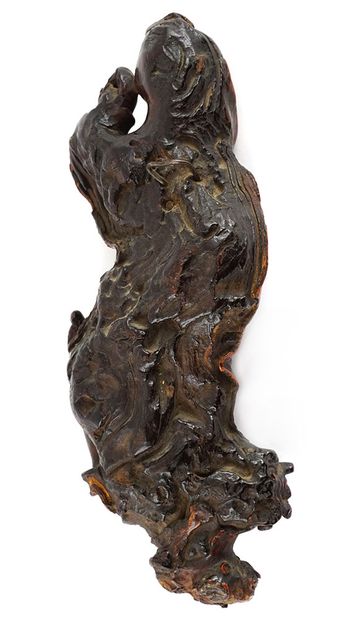 null CHINE / CHINA

Racine sculptée, représentant un pêcheur. 

Chine, vers 1900.

Hauteur:...