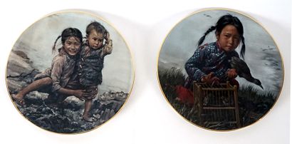 null KEE FUNG NG (1941- )

Set of six porcelain plates from the series "The Children...