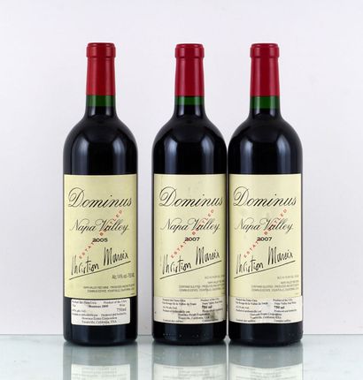 null Dominus 2005
Napa Valley
Niveau A
1 bouteille

Dominus 2007
Napa Valley
Niveau...