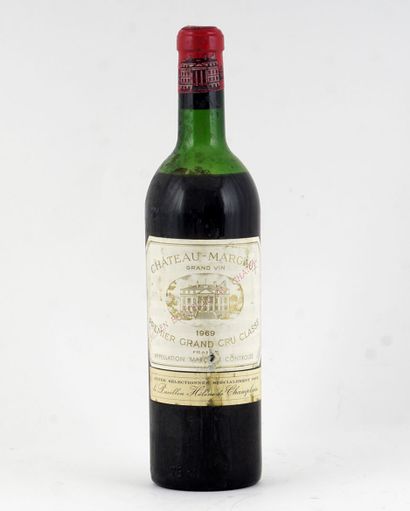 null Château Margaux 1969
Margaux Appellation Contrôlée
Niveau bas
1 bouteille