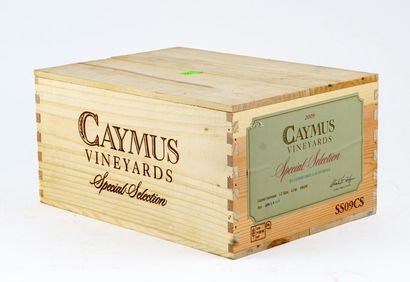 null Caymus Special Selection 2009
Napa Valley
Niveau A
6 bouteilles
Caisse en bois...