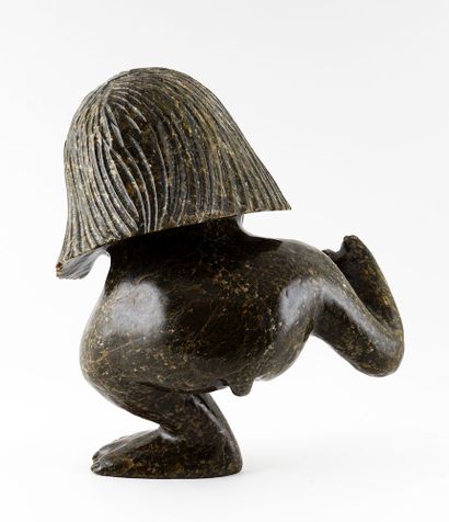 null QIMIRPIK, Kellypalik (1948-)

Créature de la mer

Pierre à savon sculptée

Traces...
