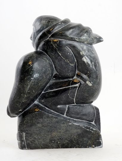 null ANAUTA, Adamie Alaku (1946-)

Chasseur

Pierre à savon sculptée

Signée et numérotée...