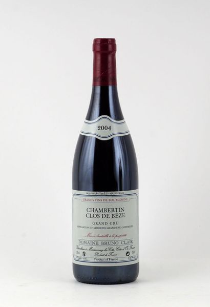 null Chamberin Clos de Bèze Grand Cru 2004, Bruno Clair - 1 bouteille