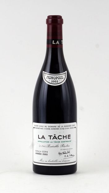 null La Tâche 2002

La Tâche Appellation Contrôlée

SociétéCivile du Domaine de la...