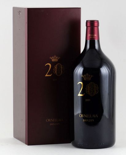 null Ornellaia 2005

Édition 20e anniversaire (1985-2005)

Bolgheri Superiore DOC

Niveau...