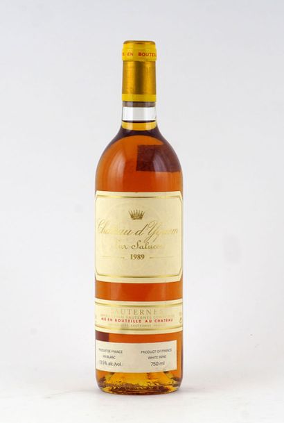 null Château d’Yquem 1989

Sauternes Appellation Contrôlée

Niveau A/B

1 boutei...