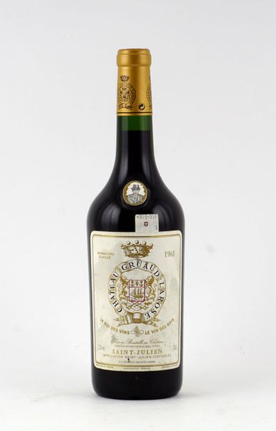 null Château Gruaud Larose 1961 - 1 bouteille