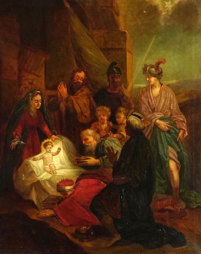 null EUROPEAN SCHOOL (AFTER PERIOD WORK)

Epiphany

Oil on canvas

92x74cm - 36,...