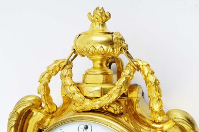 null PIERRE GILLES dit "L'AINÉ", reçu maître horloger en 1746 - Cartel d'applique...