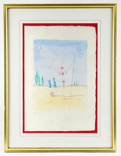 null DALI, Salvador (1904-1989)

"Sancho Panza"

Etching

Signed on the lower right:...