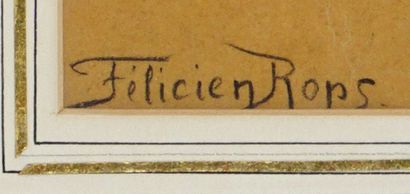 null ROPS, Félicien (1833-1898)

Sans titre - Nu

Fusain sur papier

Signé en bas...