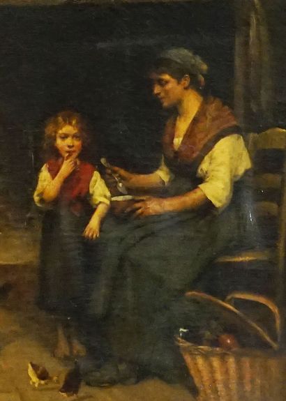 null DASTUGUE, Maxime (1851-1909)

Repas familial

Huile sur toile

Signée en bas...