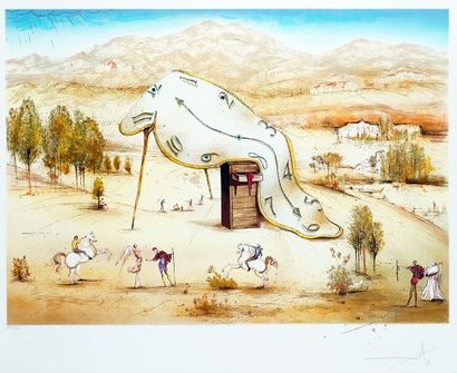 null DALI, Salvador (1904-1989)

"Time and Immortality"

Lithographie

Signée en...