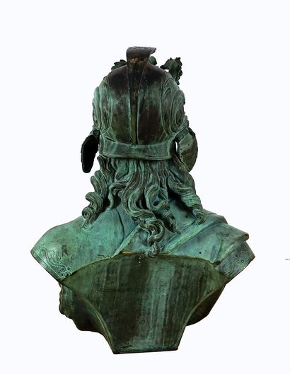 null ÉCOLE EUROPÉENNE XIXe

Athéna, déesse de la guerre

Bronze à patine verte

H:76cm...