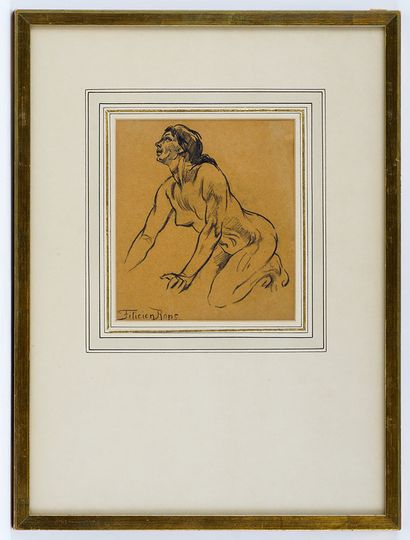 null ROPS, Félicien (1833-1898)

Untitled - Nude

Charcoal on paper

Signed on the...