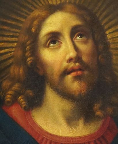 null D'Après 	Carlo DOLCI (1616–1686) 

Christ en agonie à Gethsémani 

Huile sur...