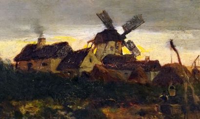 null CHITTUSSI, Antonin (1847-1891)

Untitled - Landscape with windmills

Oil on...