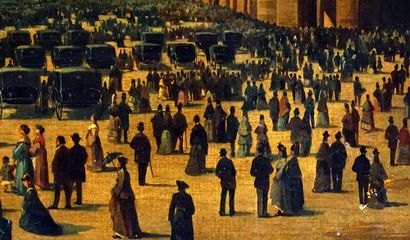 null RICCI, Arturo (1854-1919)

Saint-Peter Square Rome

Oil on canvas

Signed and...