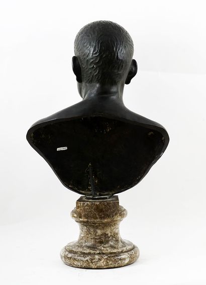 null After SOLDANI, Massimiliano Benzi (1658-1740)

Bust of Cicero

Metal sculpture...